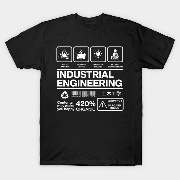 INDUSTRIAL ENGINEERING T-Shirt by Ajiw